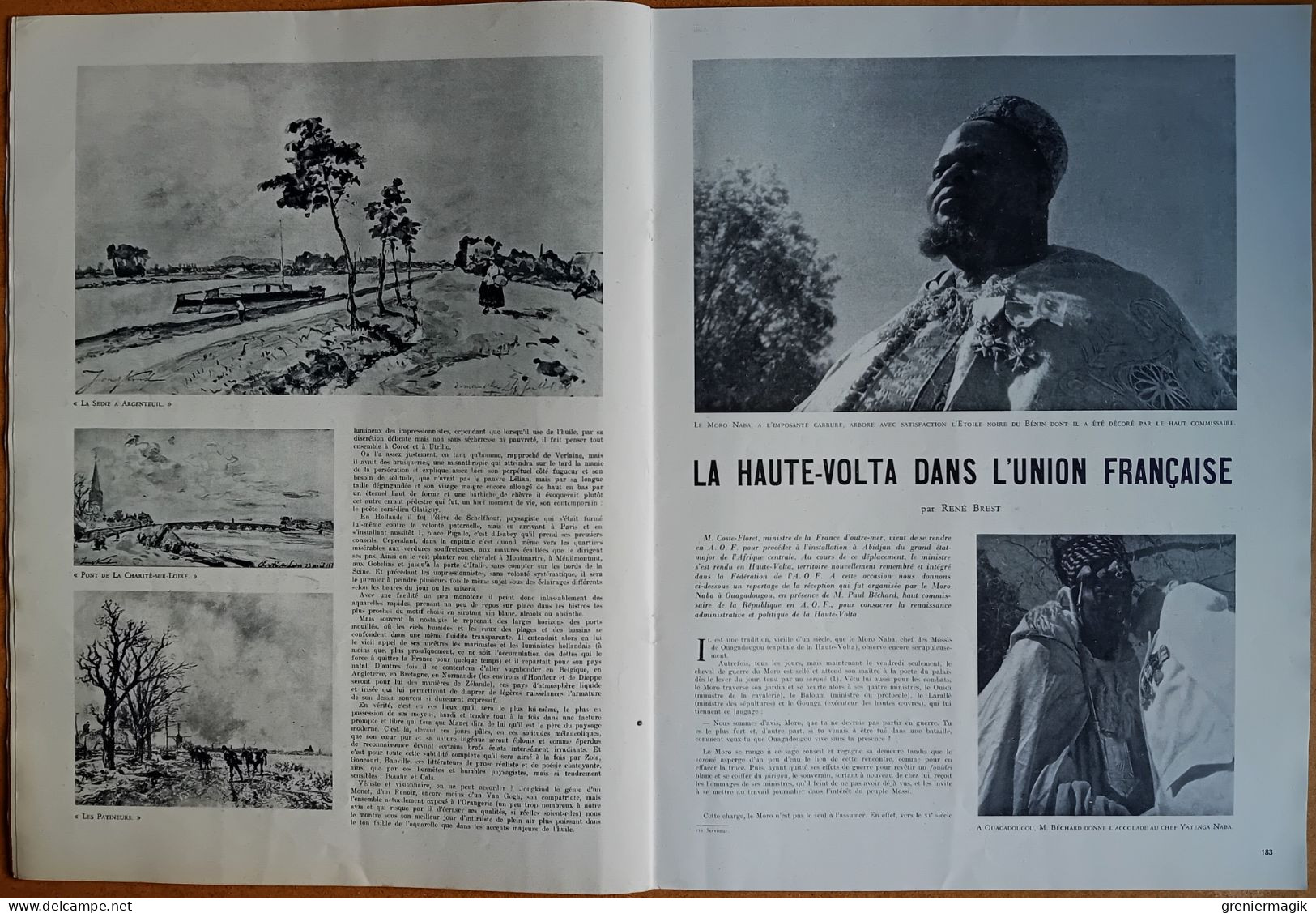 France Illustration N°175 19/02/1949 Balkans/Belgique/Japon/Espagne José Greco/Jongkind/Haute-Volta/Christian Bérard