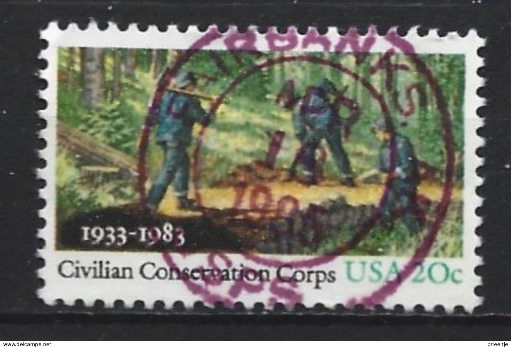 U.S.A. 1983 Conservation Corps Y.T. 1471 (0) - Used Stamps