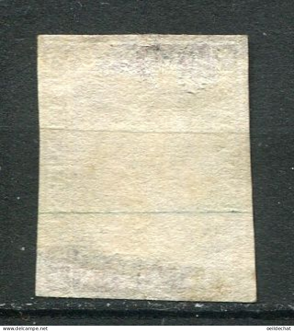 26200 Suisse N°28b° 15 R. Rose Helvetia (Fil De Soie Vert)  1854-62 B/TB - Used Stamps
