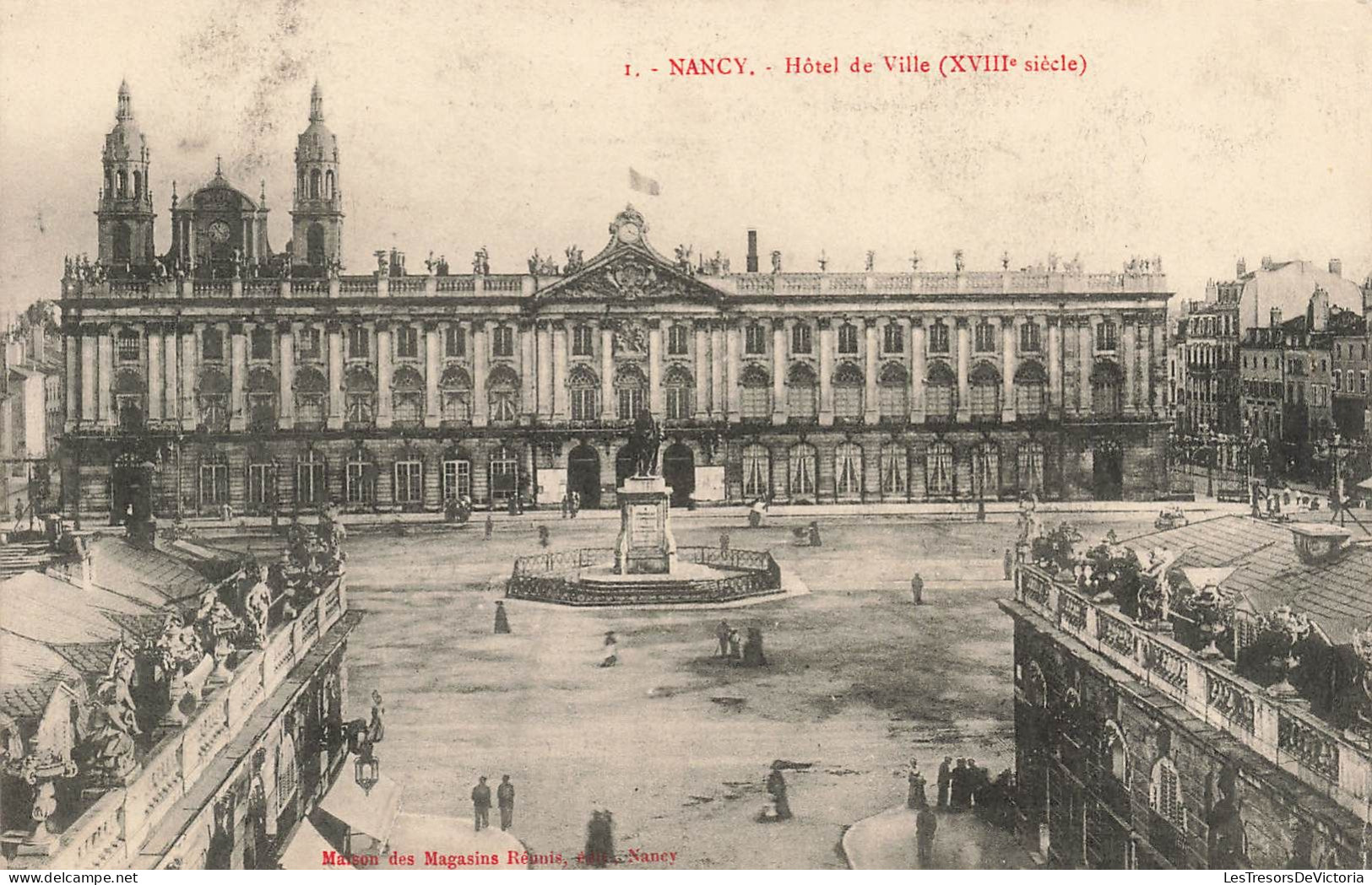 FRANCE - Nancy - Vue Générale De L'hôtel De Ville - Carte Postale Ancienne - Nancy