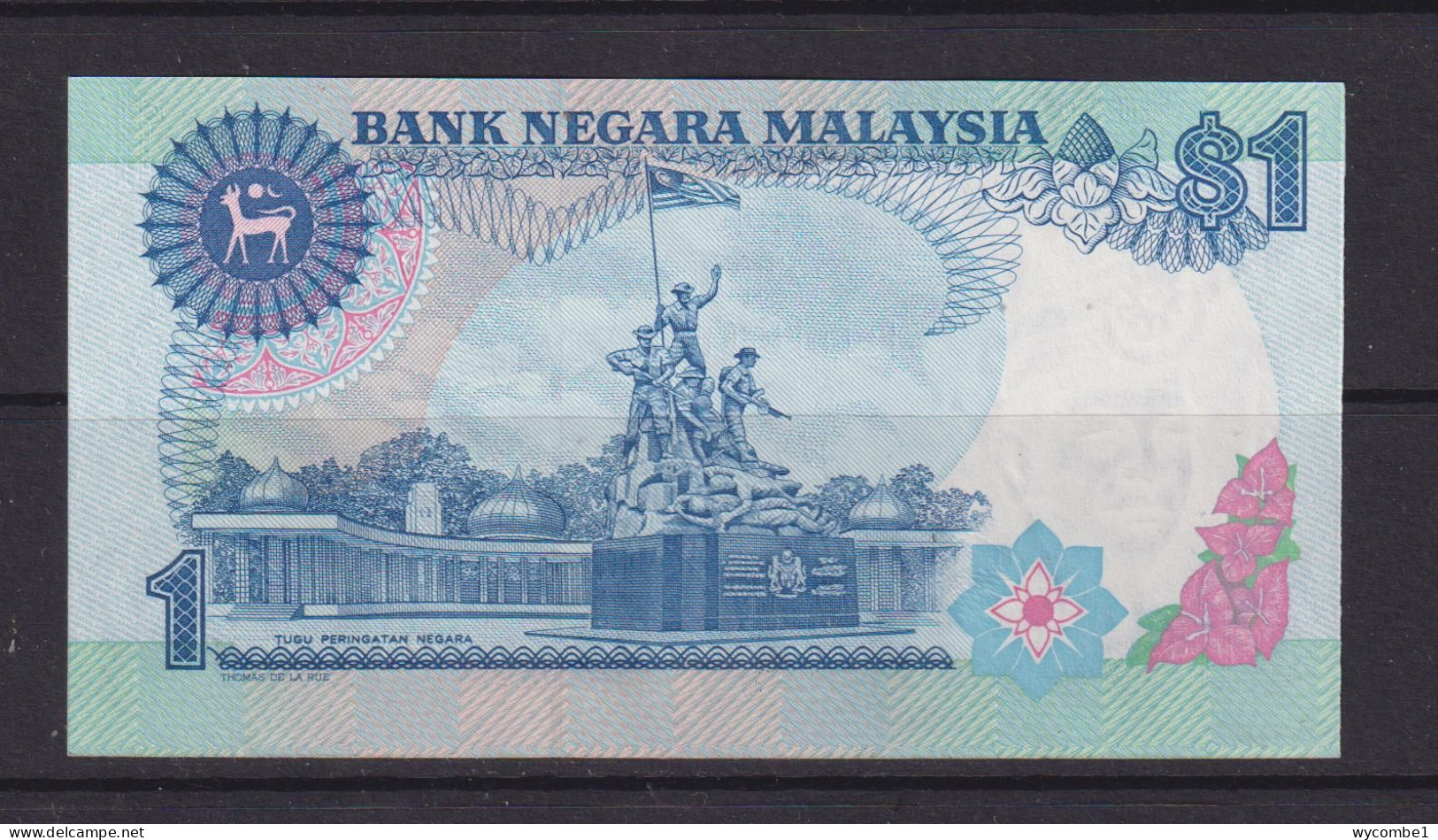 MALAYSIA -  1989 1 Ringgit UNC/aUNC  Banknote - Malaysie