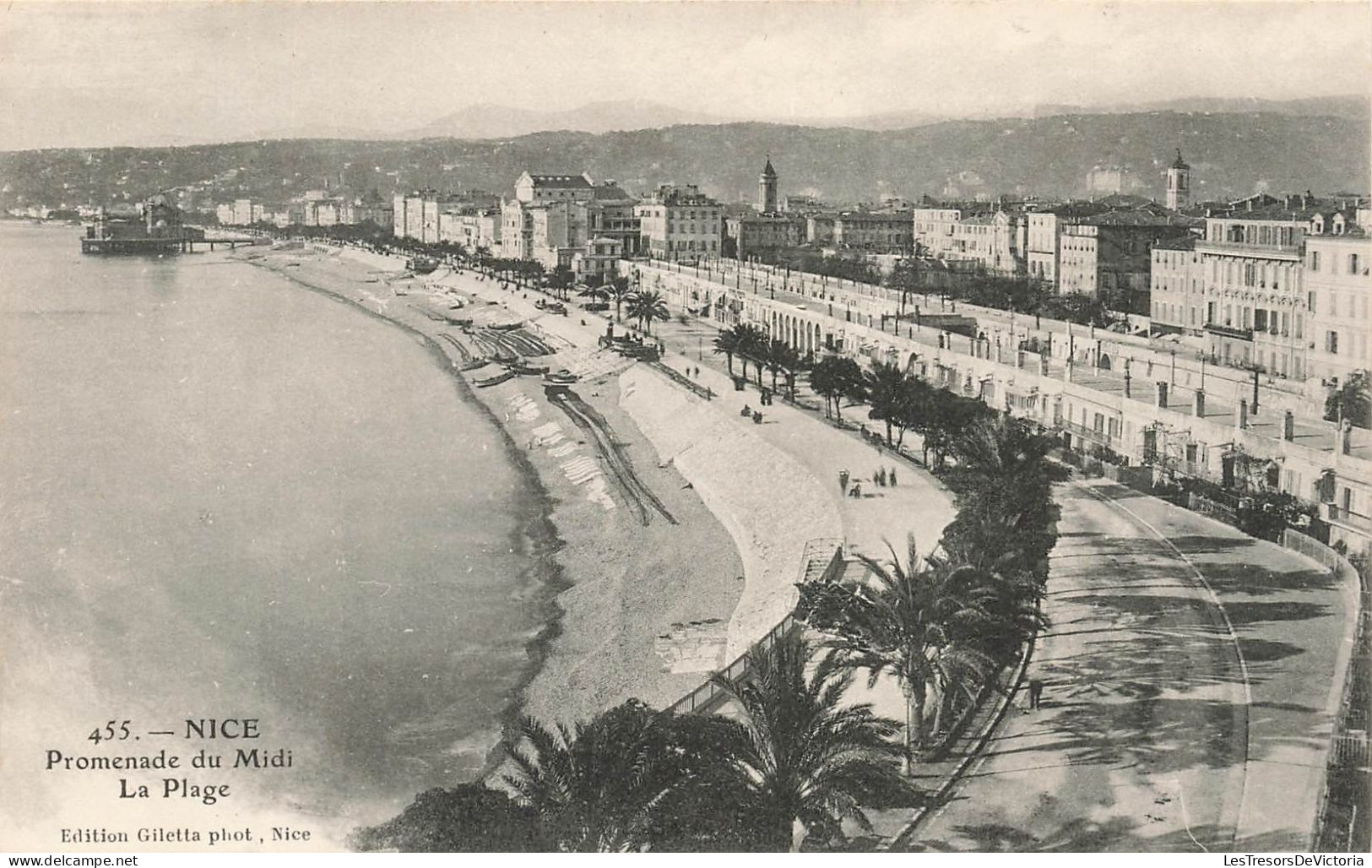 FRANCE - Nice - Promenade Du Midi - Vue Générale De La Plage - Carte Postale Ancienne - Andere & Zonder Classificatie