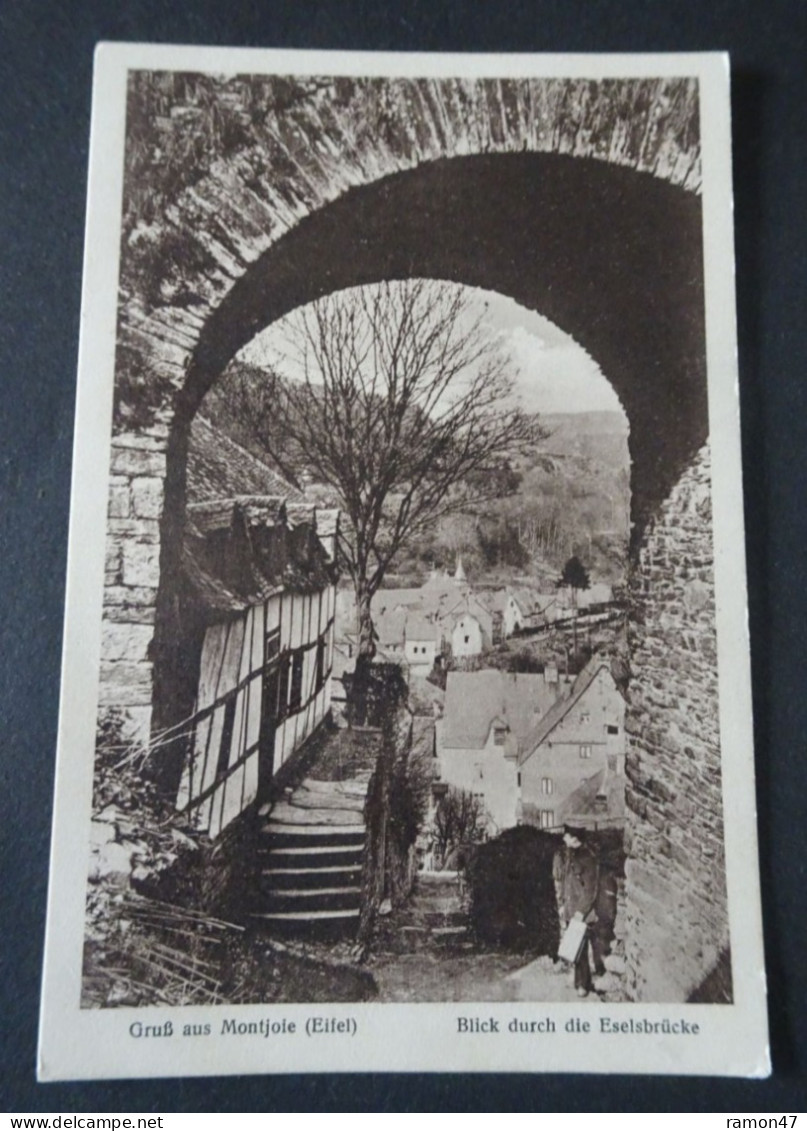 Gruss Aus Montjoie (Eifel) - Blick Durch Die Eselsbrücke - Verlag H. Karthausen, Montjoie - Greetings From...