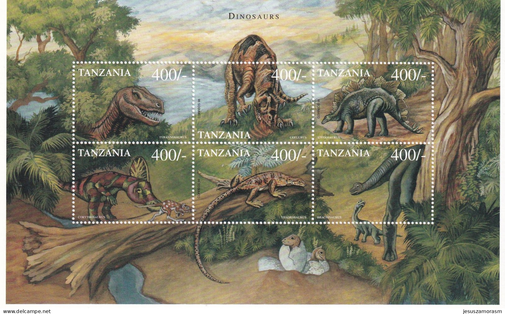 Tanzania Nº 2950 Al 2955 - Tanzanie (1964-...)