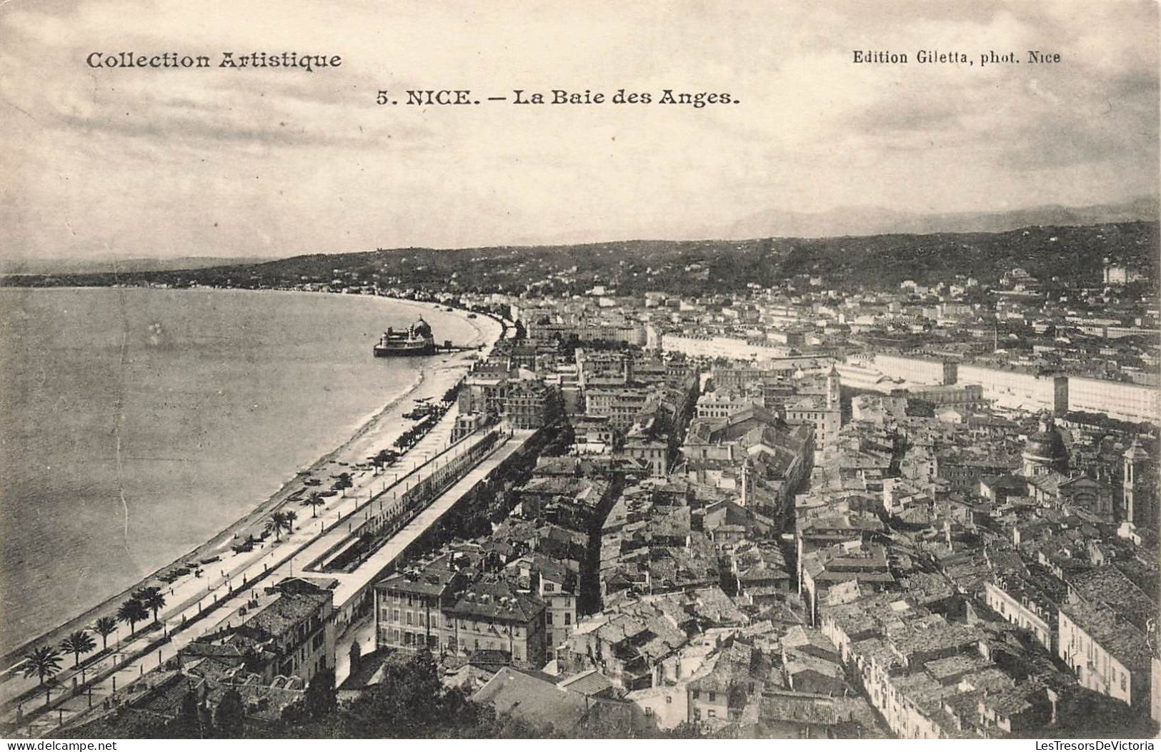 FRANCE - Nice - Vue Générale De La Baie Des Anges - Carte Postale Ancienne - Autres & Non Classés