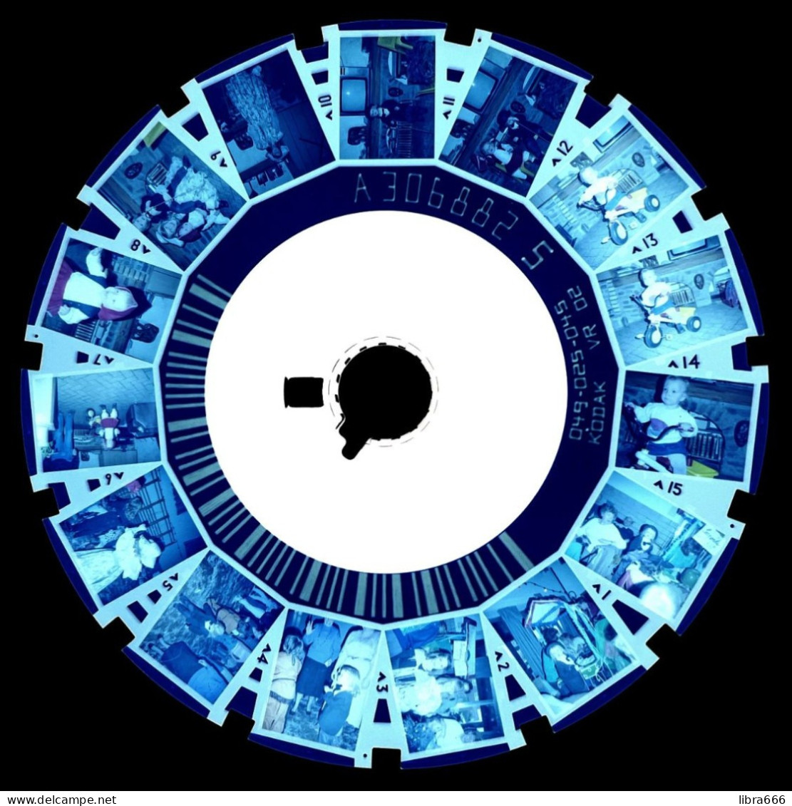 KODAK Disc Negative (KODACOLOR HR Disk Film) - 15 Foto's Thema Klein Kind - Bobinas De Cine: 35mm - 16mm - 9,5+8+S8mm