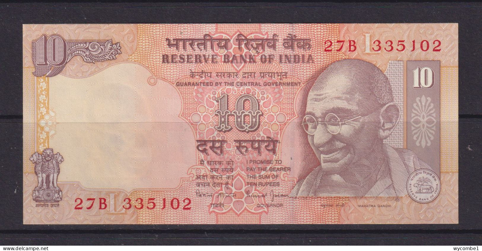 INDIA -  1996-2006 10 Rupees UNC/aUNC  Banknote - Indien