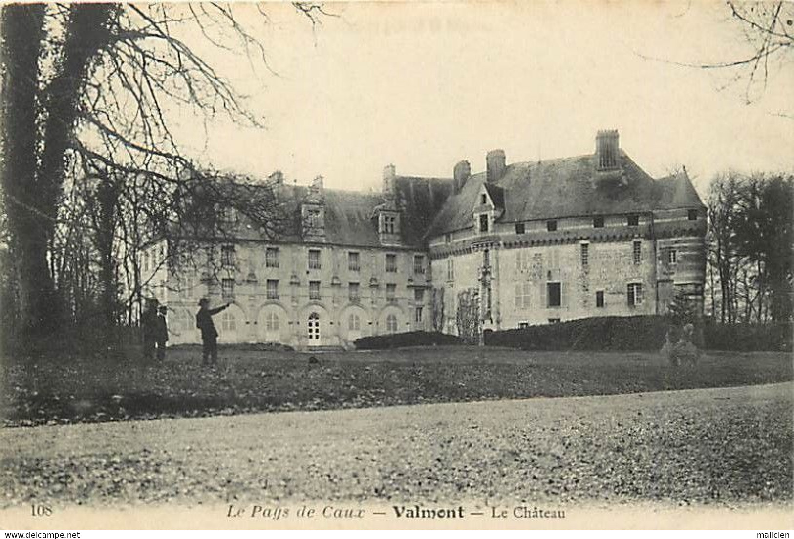 - Seine Maritime - Ref-C632- Valmont - Le Château - Châteaux - - Valmont