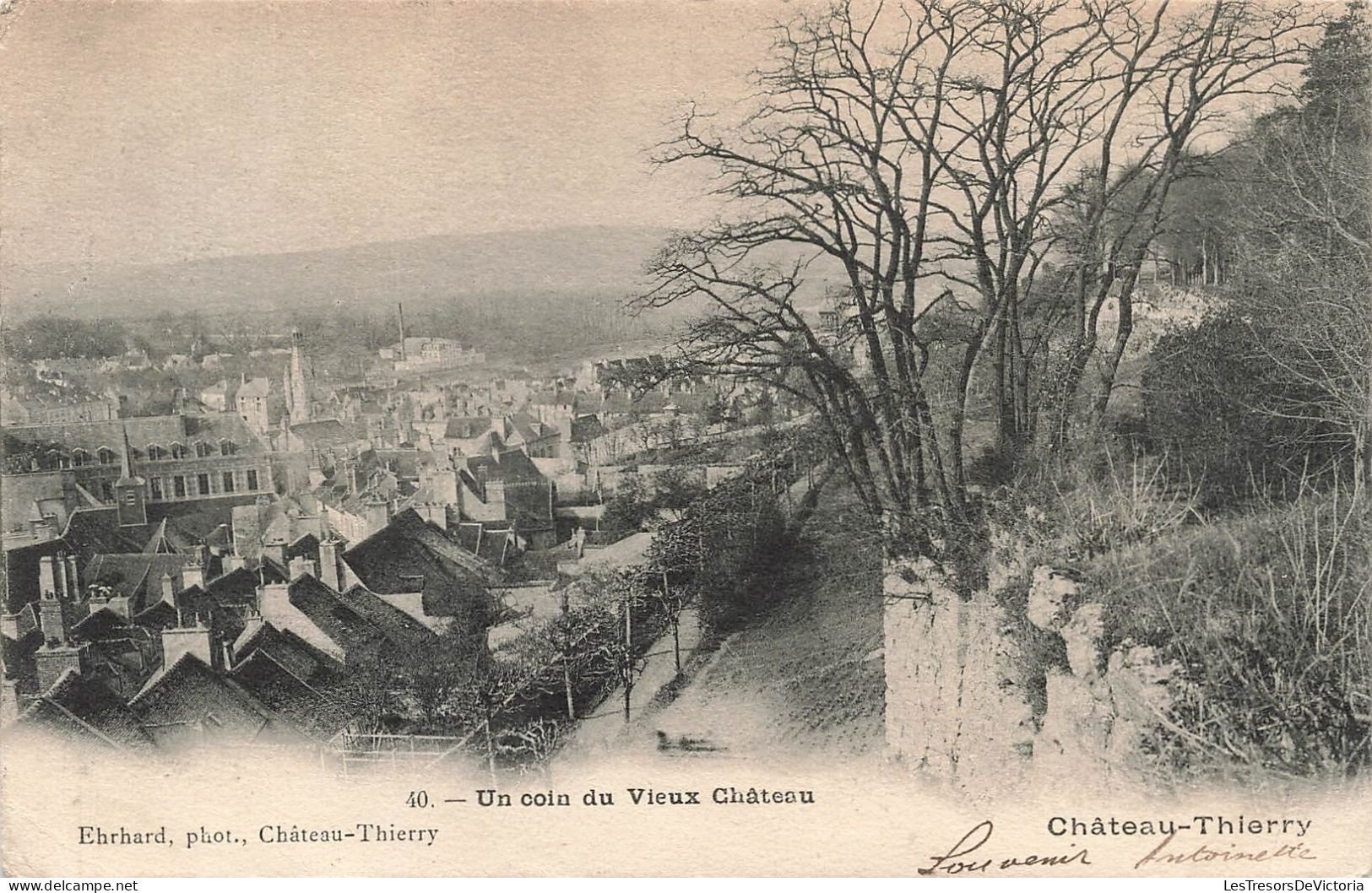 FRANCE - Chateau Thierry - Un Coin Du Vieux Château - Carte Postale Ancienne - Chateau Thierry