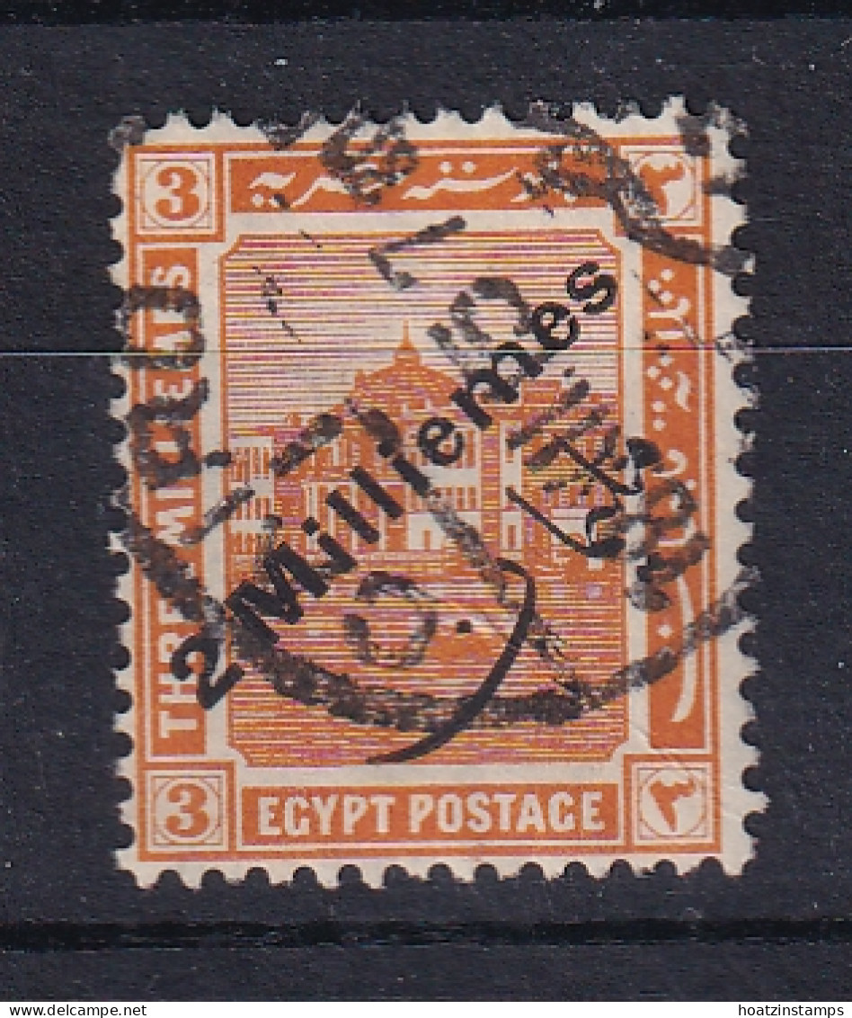 Egypt: 1915   Pictorial - Surcharge  SG83    2m On 3m      Used - 1915-1921 Protettorato Britannico