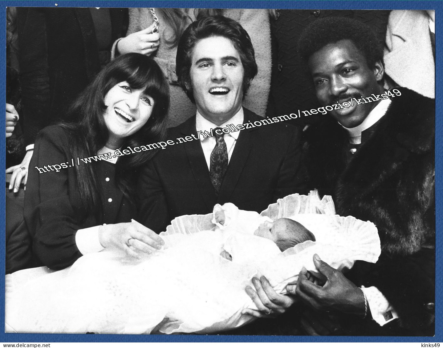 848> MILENA CANTU' FAUSTO LEALI WILSON PICKETT = FOTOGRAFIA ORIGINALE 1968 - Photos