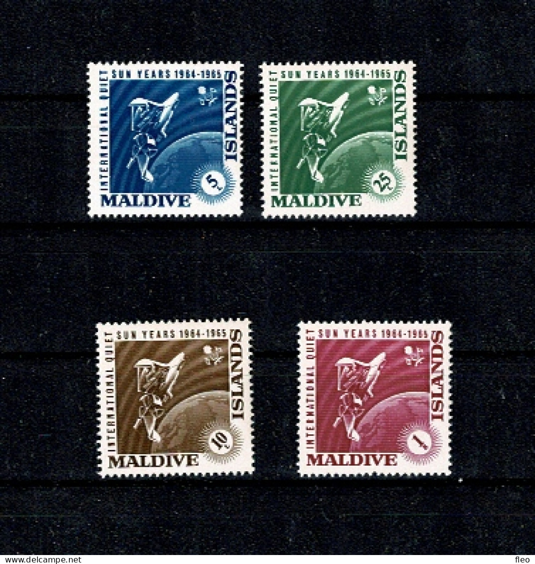 1965  Maldives : Space / International Quiet Sun Years MNH** - Maldivas (1965-...)