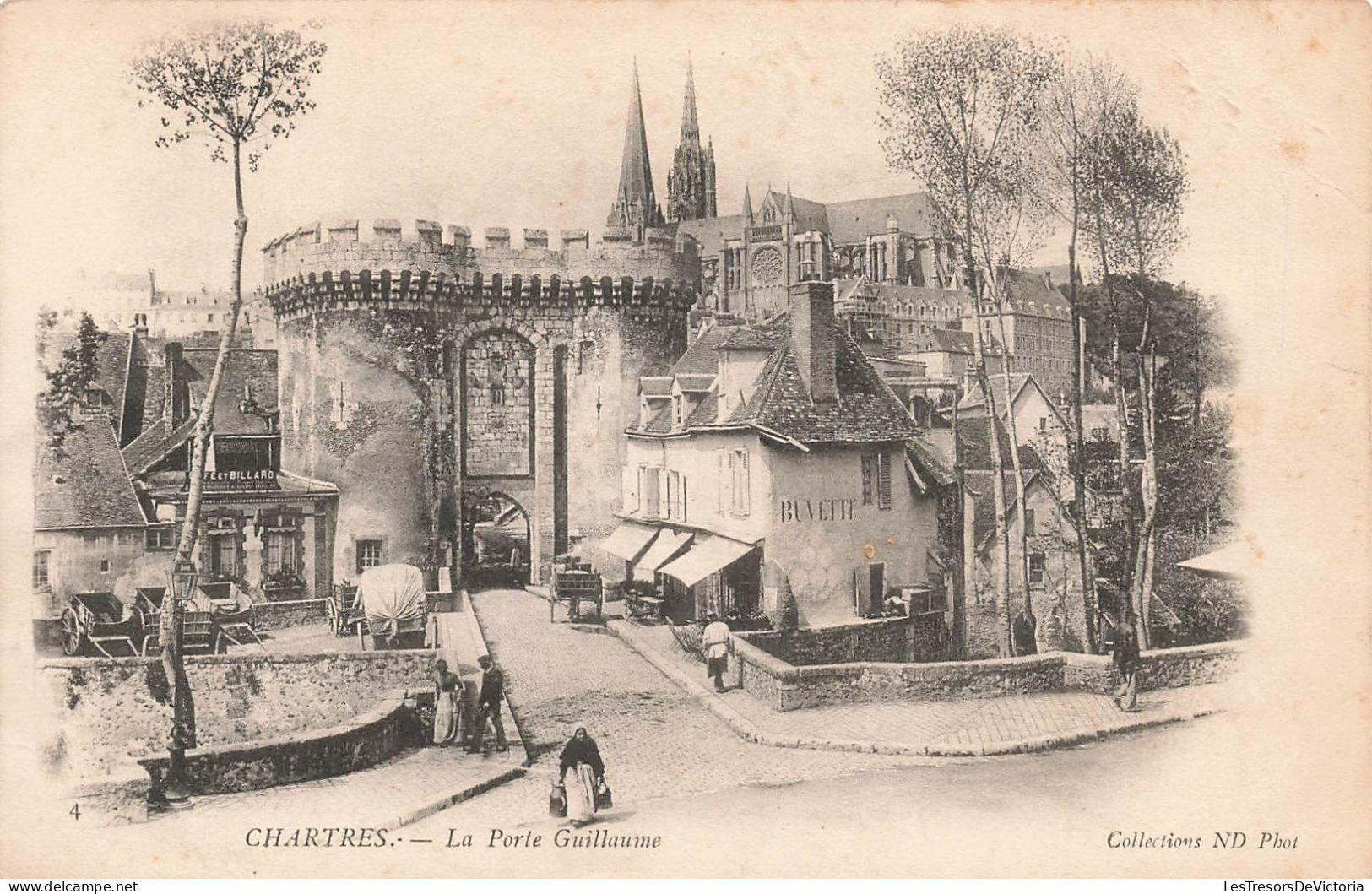 FRANCE - Chartres - La Porte Guillaume - Carte Postale Ancienne - Chartres