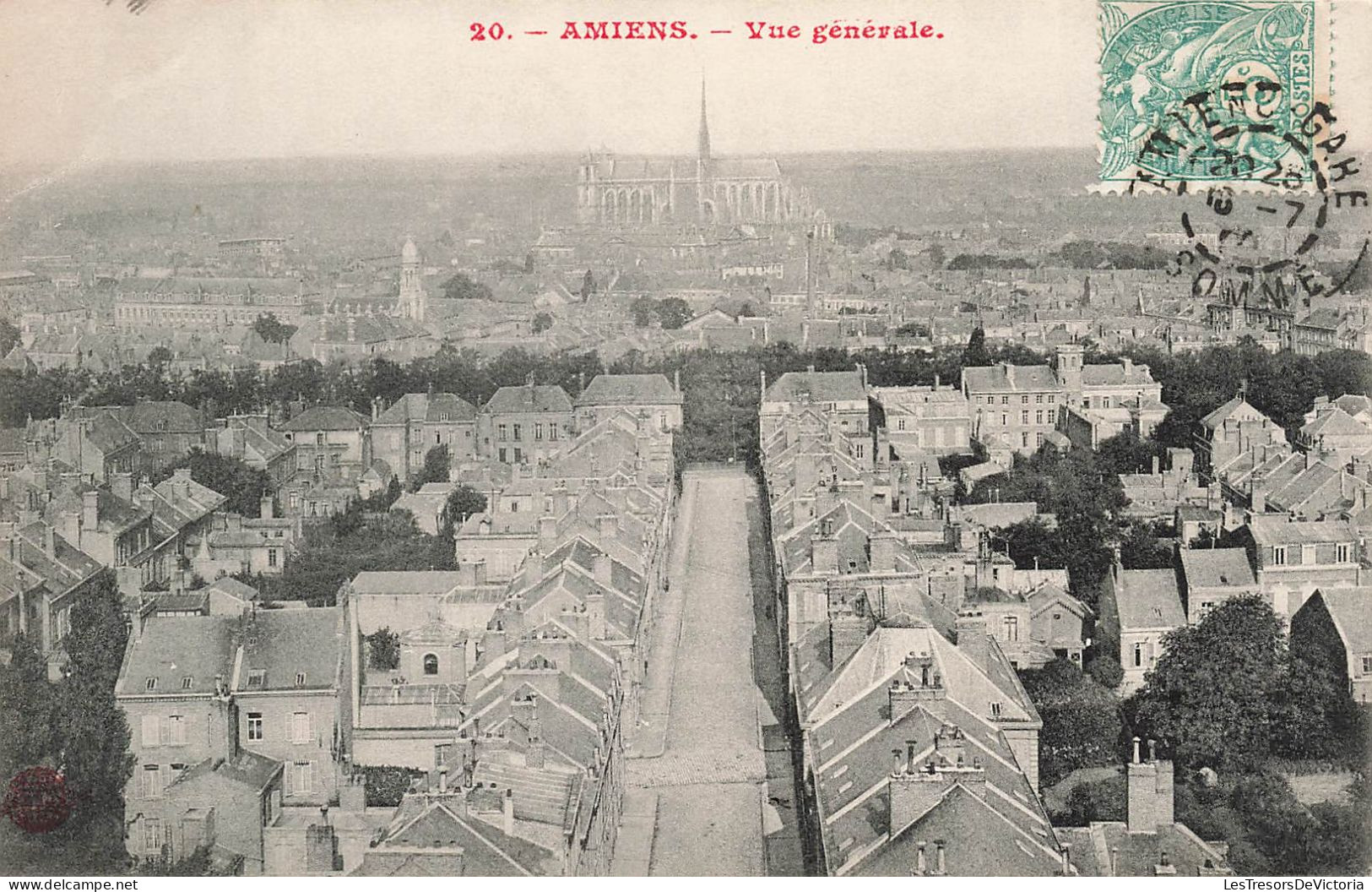 FRANCE - Amiens - Vue Générale - Carte Postale Ancienne - Amiens