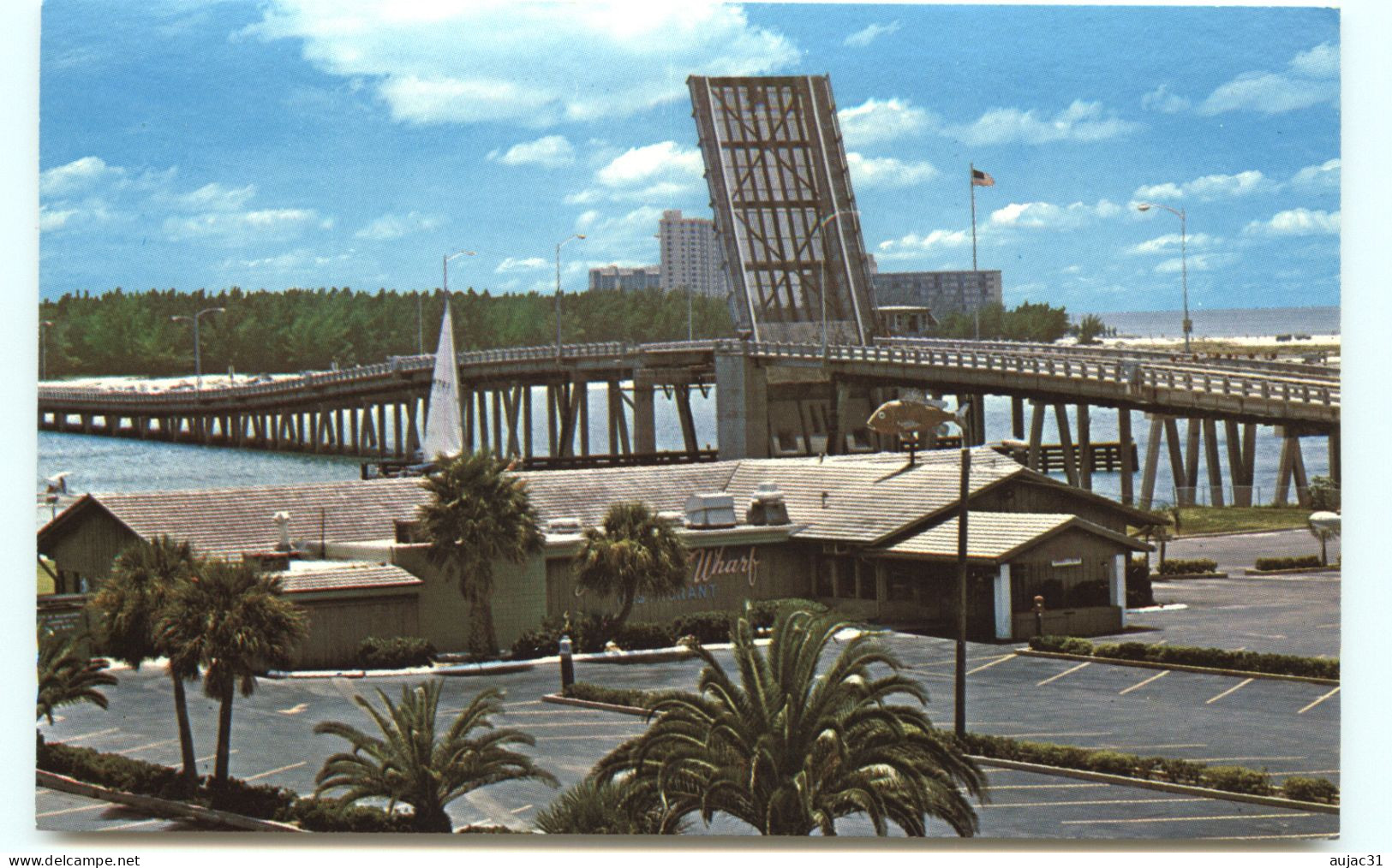 Etats-Unis - Florida - Fishermans Wharf Restaurant - Clearwater - Pass Ave. - Bon état - Clearwater