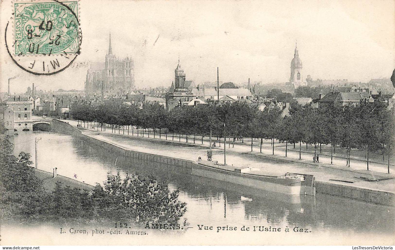 FRANCE - Amiens - Vue Prise De L'usine à Gaz - Carte Postale Ancienne - Amiens