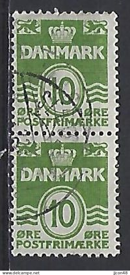 Denmark 1950-62  Wavy Lines (o) Mi.328 Y - Used Stamps