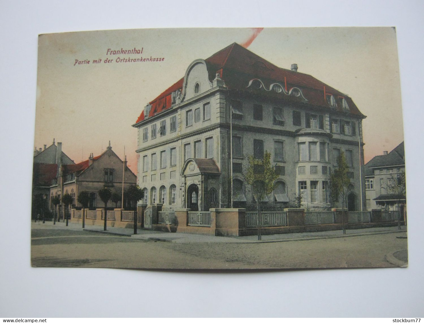 FRANKENTHAL , Krankenkasse  , Schöne Karte Um 1910 - Frankenthal