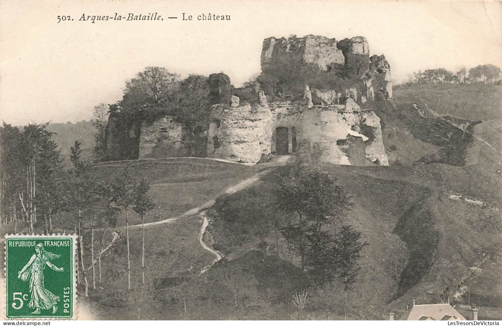 FRANCE - Arques La Bataille - Le Château - Carte Postale Ancienne - Arques-la-Bataille