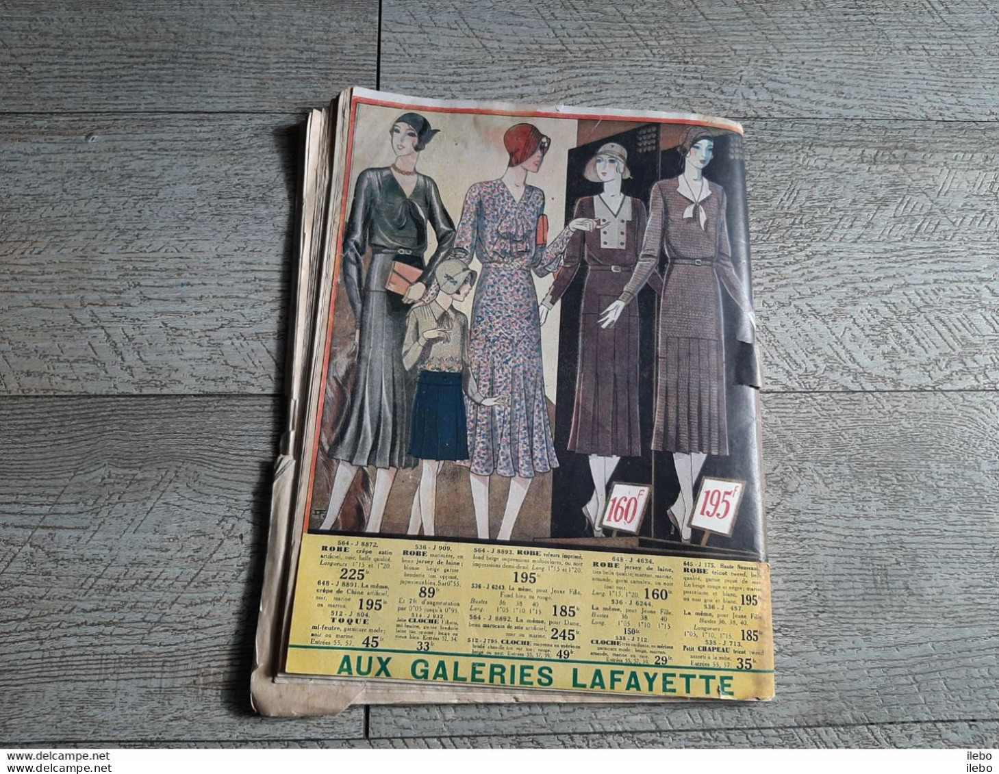 catalogue général galeries lafayette paris hiver 1930 mode femme enfant  homme parfumerie horlogerie voyage ménage ...
