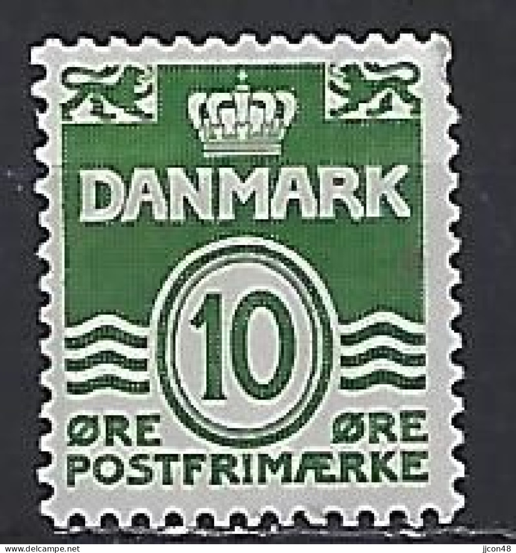 Denmark 1950-62  Wavy Lines (o) Mi.328 Y - Usado