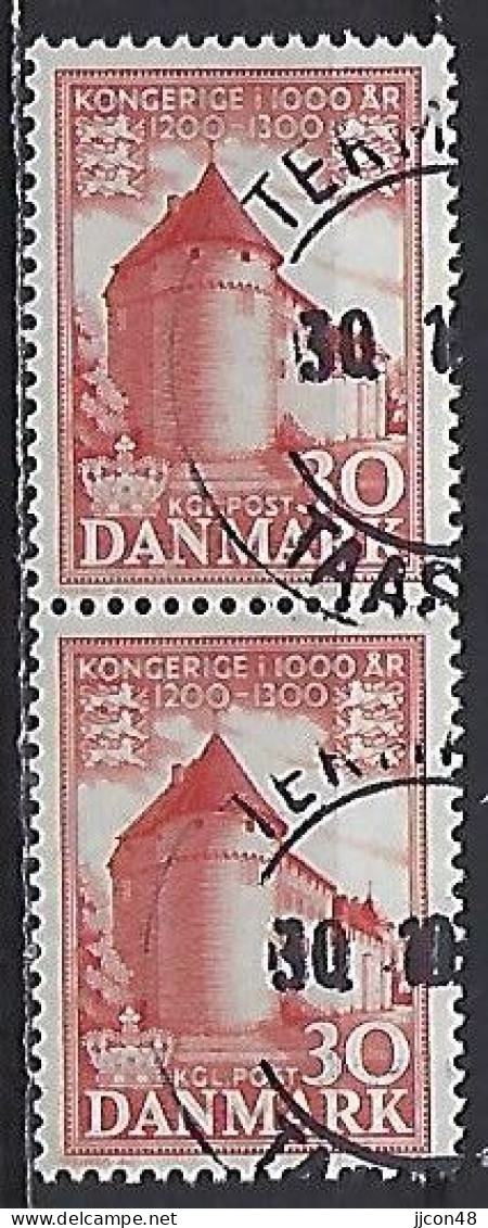 Denmark  1953-56  Millenary Of Danish Kingdom  (o) Mi.347 - Gebraucht