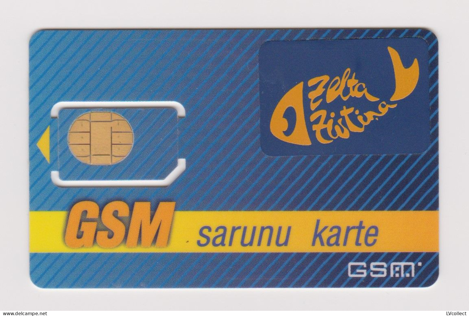 LATVIA Baltcom GSM Confidential (With Printing - Gold Fish) Extremely RARE!!! SIM MINT - Latvia