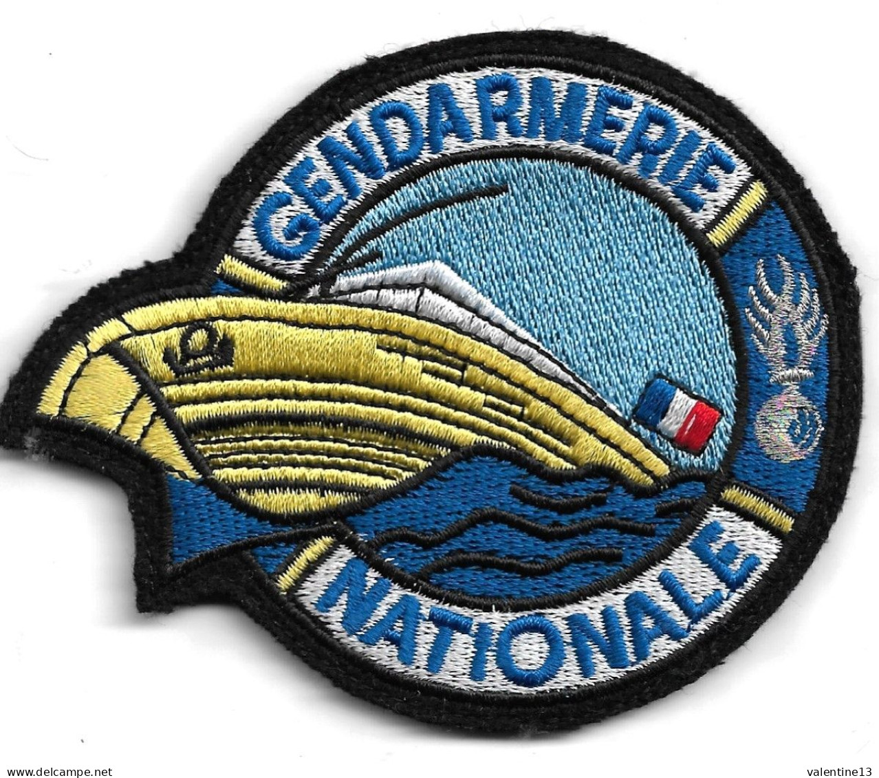 Ecusson GENDARMERIE NATIONALE VEDETTE - Policia