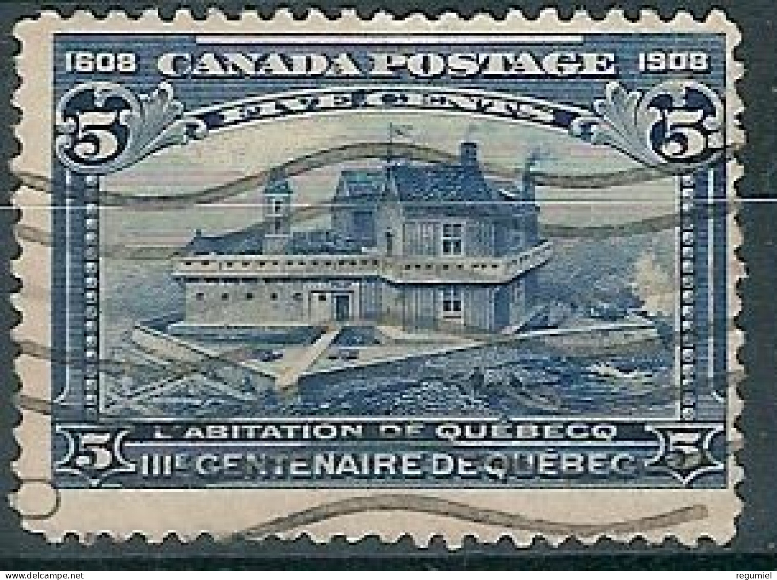 Canada U   88 (o) Usado. 1908 - Gebraucht