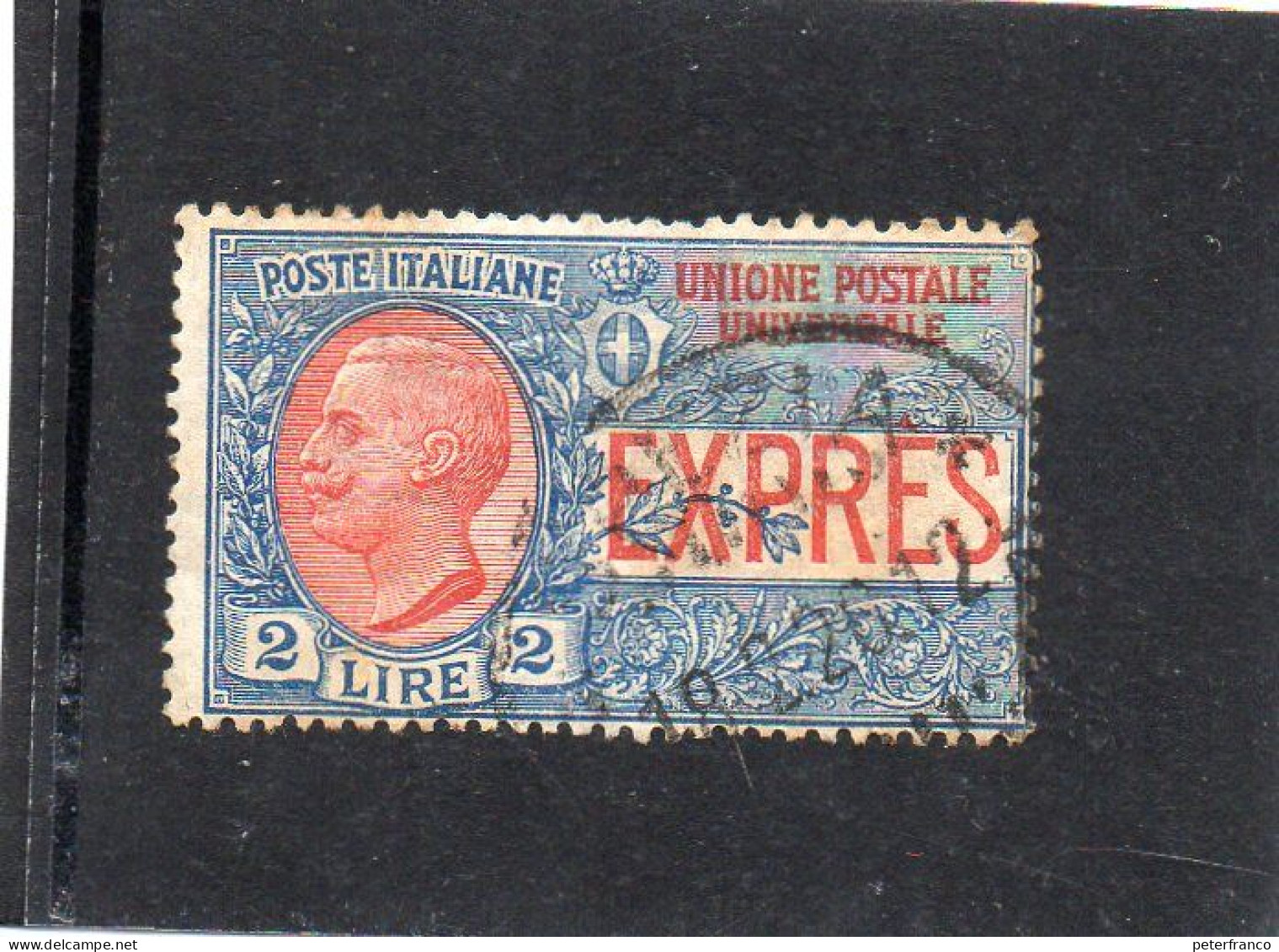 1925 Italia - Espresso Lire 2 - Eilsendung (Eilpost)