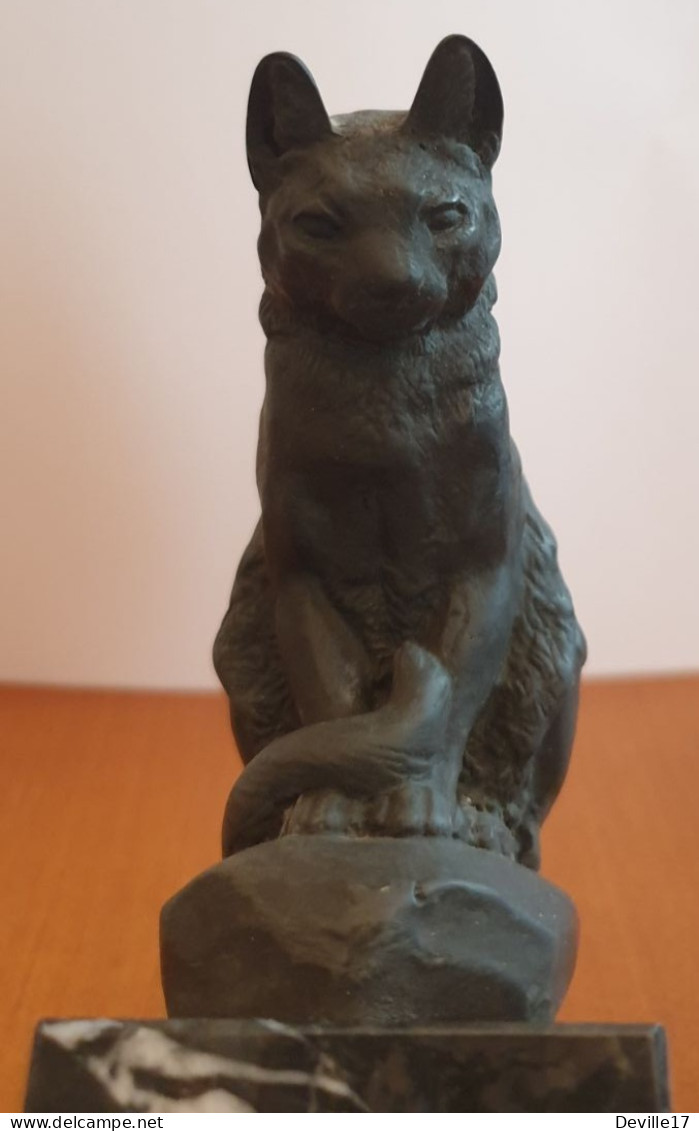 REPRODUCTION SCULPTURE DU CHAT ASSIS D'ANTOINE LOUIS BARYE - Autres & Non Classés