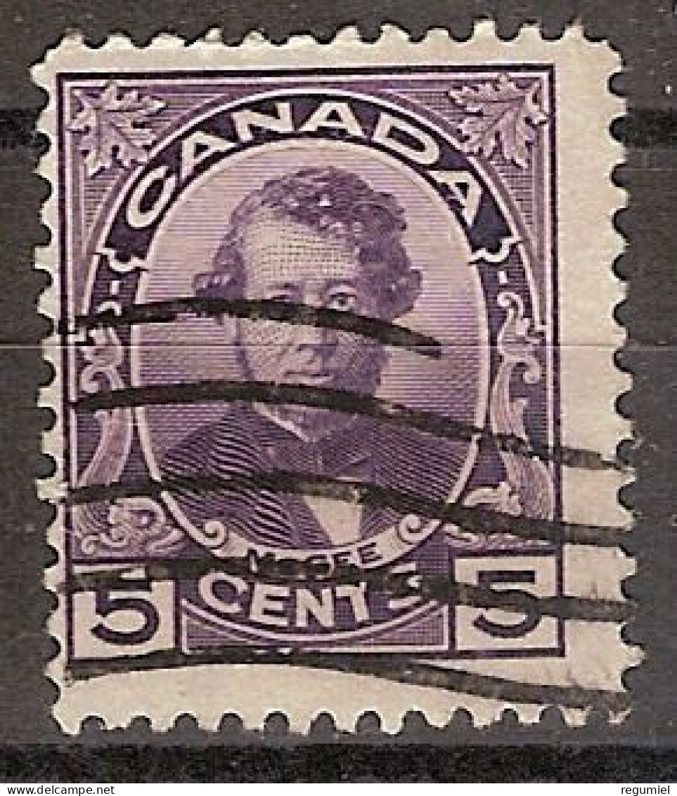 Canada U  126 (o) Usado. 1927 - Oblitérés