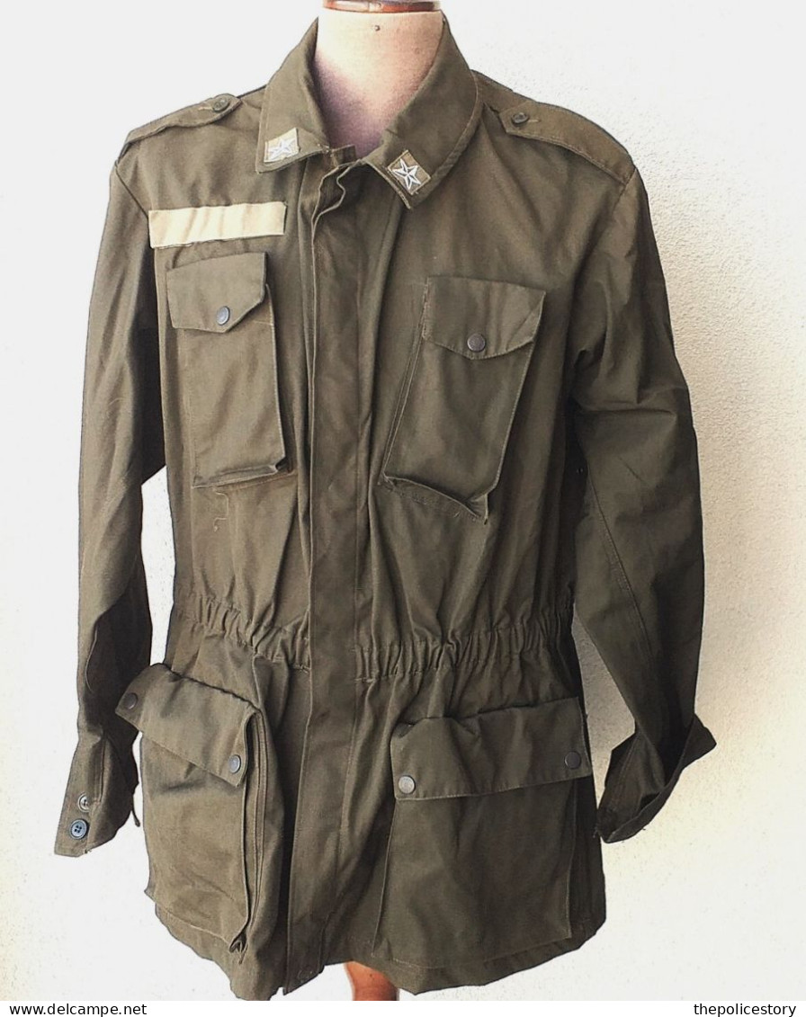Giacca Pantaloni Mimetica Verde NATO E.I. Tg. 50 Del 1986 Originale Mai Usata - Uniform