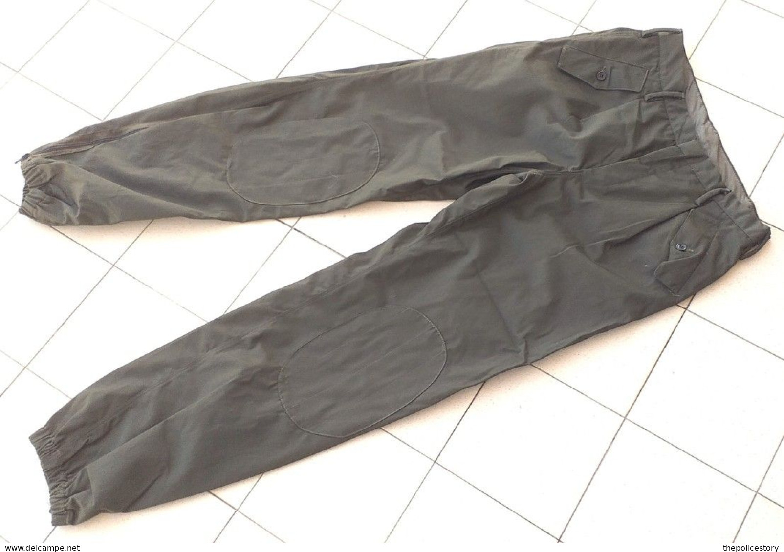 Giacca pantaloni mimetica verde NATO E.I. tg. 50 del 1986 originale mai usata