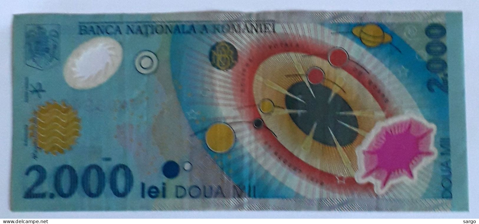 ROMANIA - 2000 LEI  - 1999 - CIRC - P 111- POLYMER - BANKNOTES - PAPER MONEY - CARTAMONETA - - Roumanie