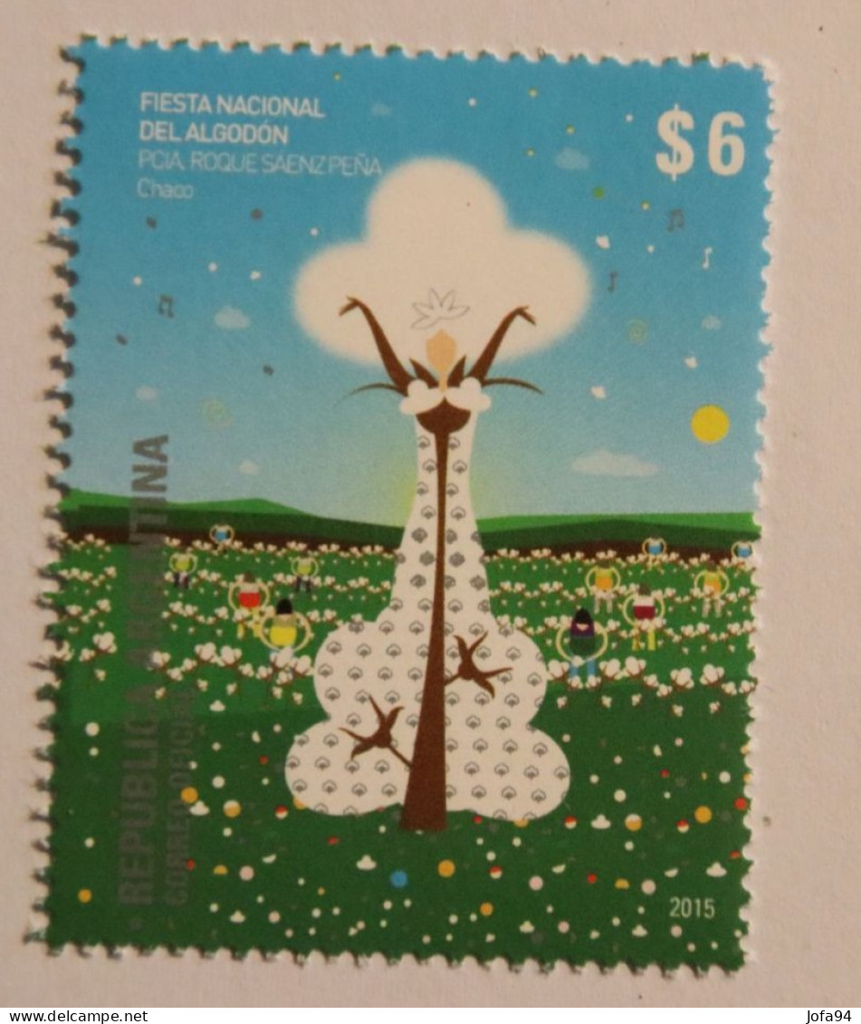 ARGENTINE 2015 Festival National Coton .Chaco - Unused Stamps