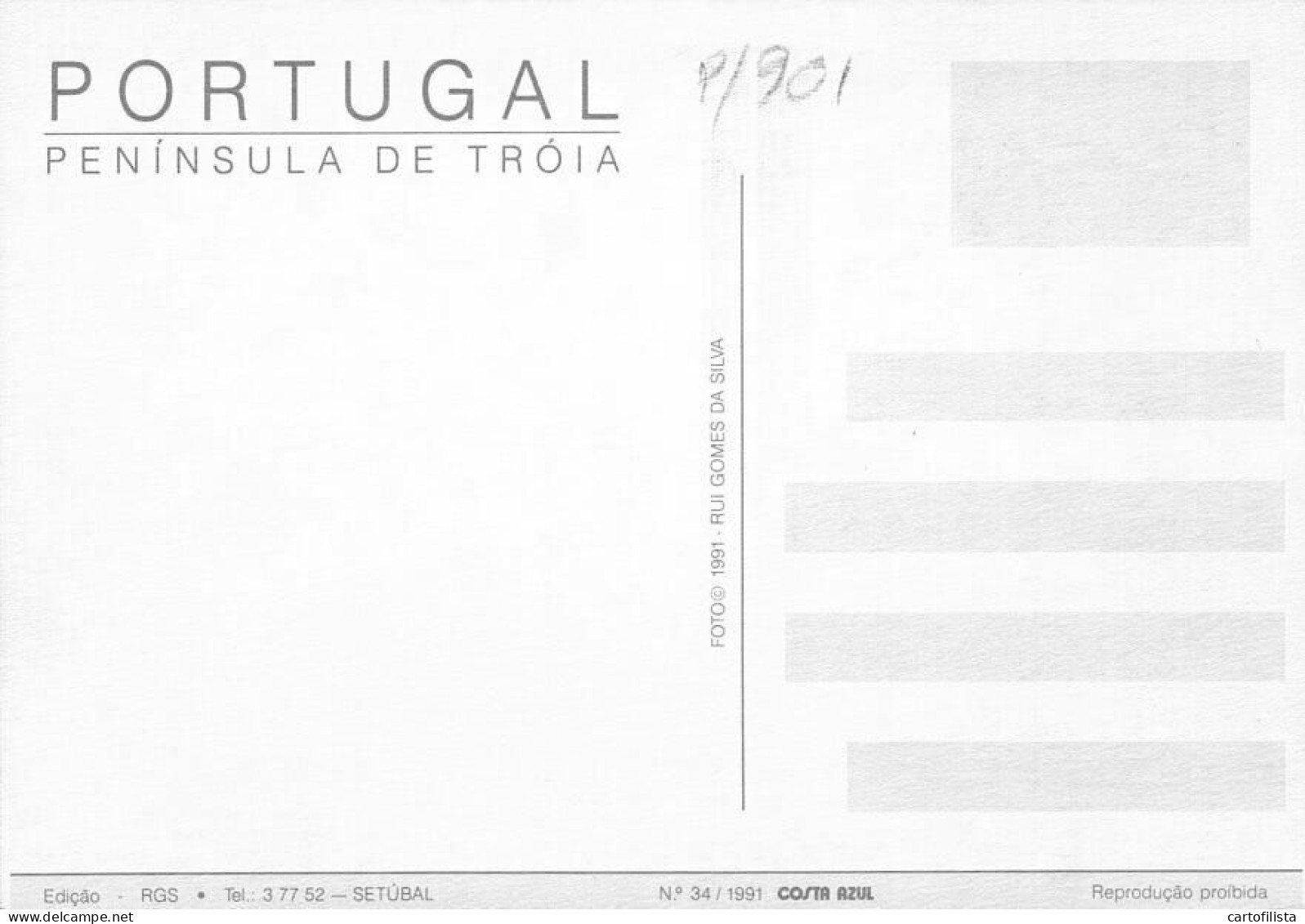 TROIA - Vista Da Península  ( 2 Scans ) - Setúbal