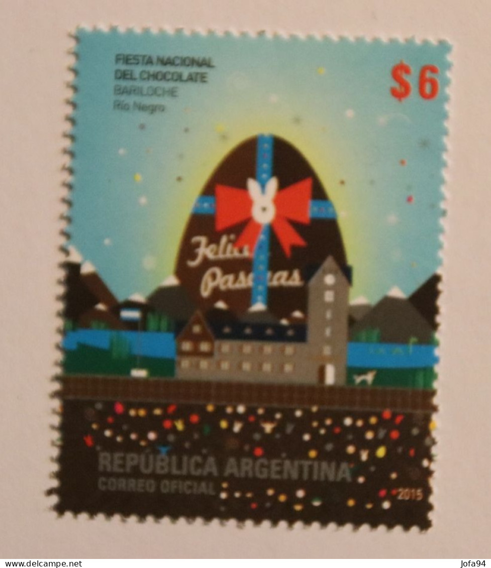 ARGENTINE 2015 Festival National Chocolat.Bariloche - Unused Stamps