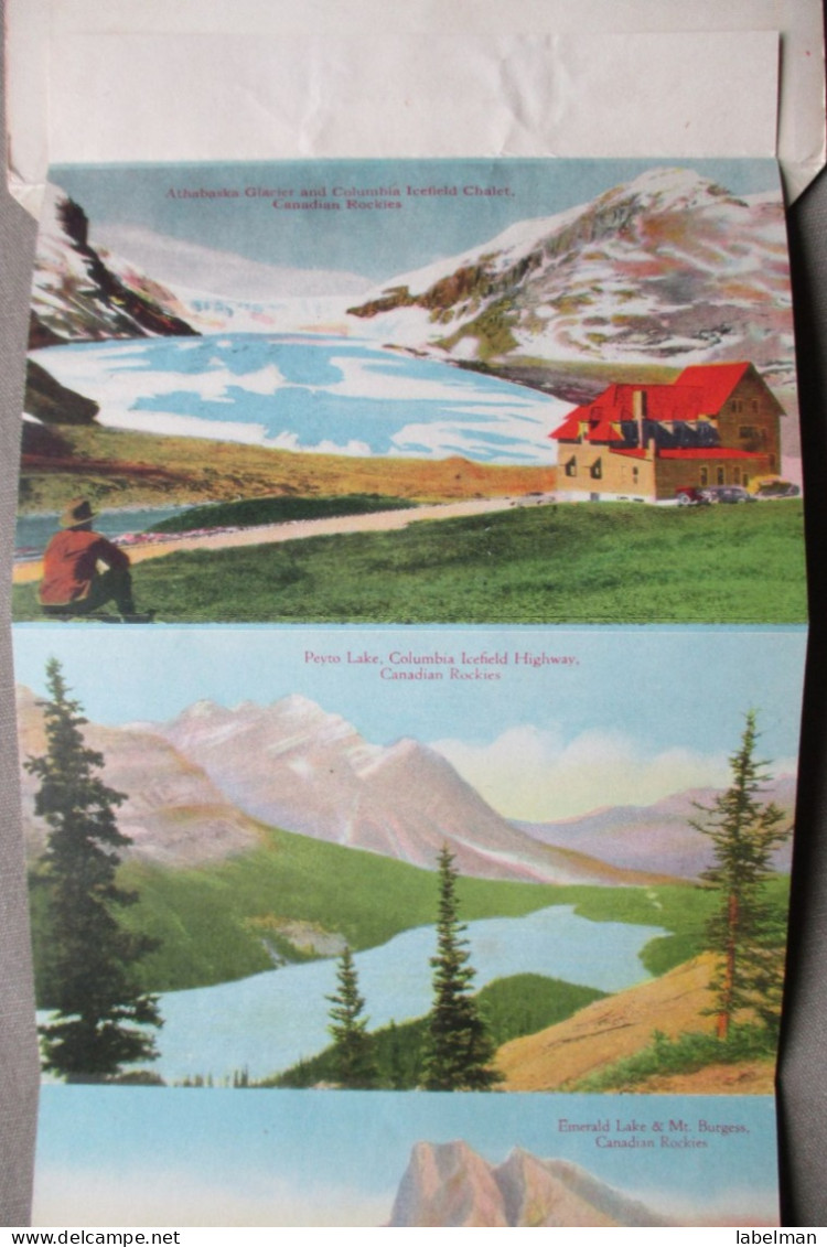 CANADA BANFF LAKE LOUISE BOOKLET  KARTE CARD POSTKARTE ANSICHTSKARTE CARTOLINA POSTCARD CARTE POSTALE - Huntsville