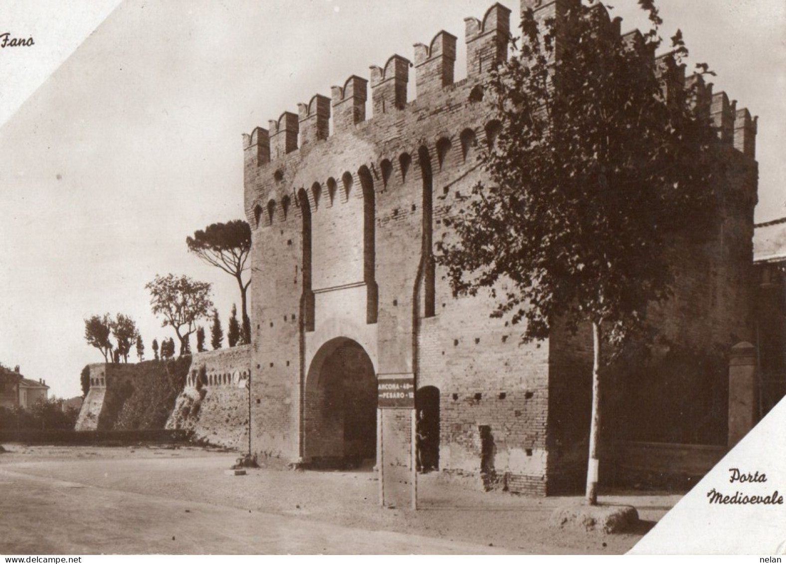 FANO - PORTA MEDIOEVALE - F.G. - Fano