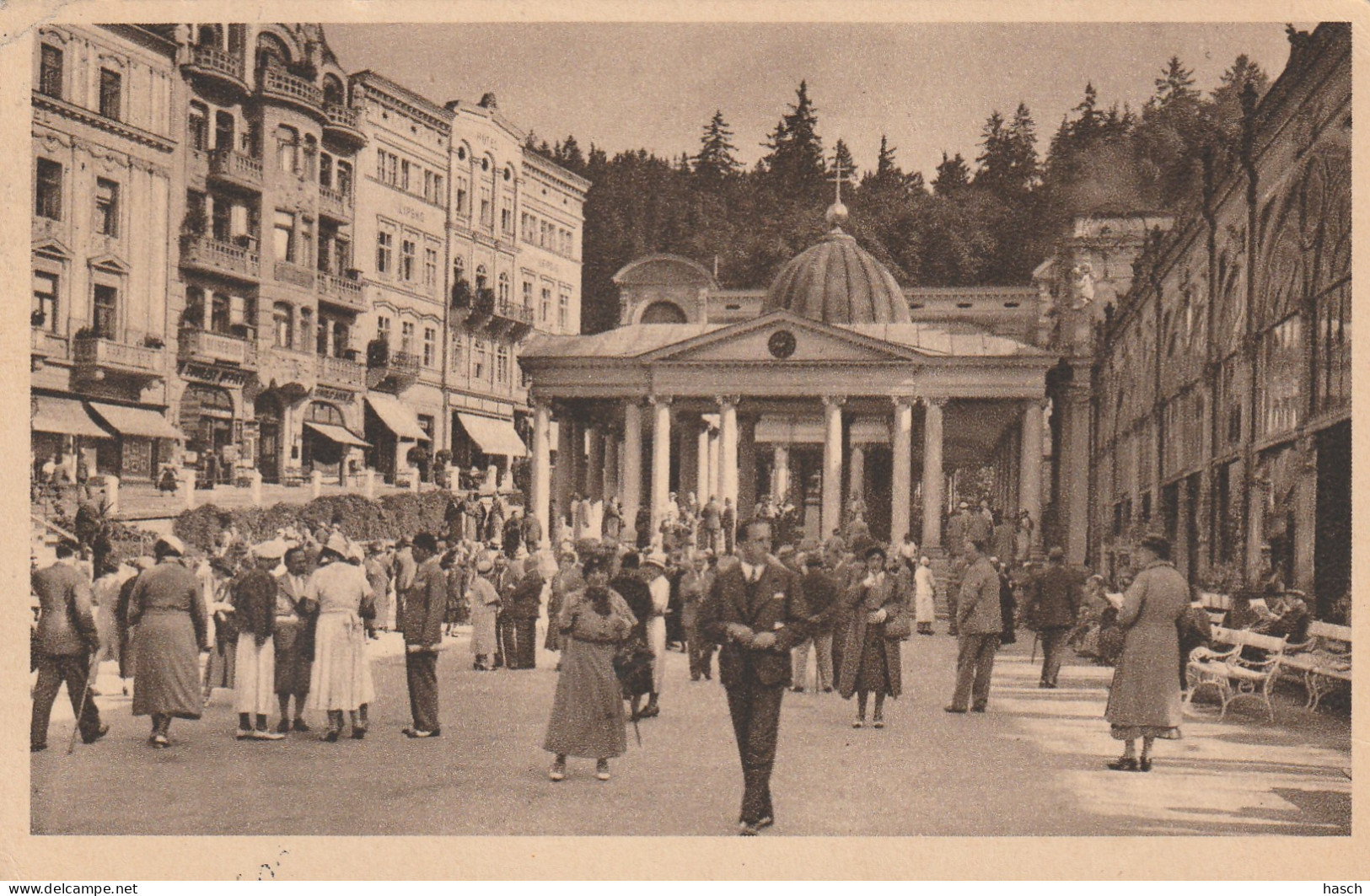 4927 85 Marienbad, Kreuzbrunnen. 1935. (Small Creases In The Corners)  - Marienberg