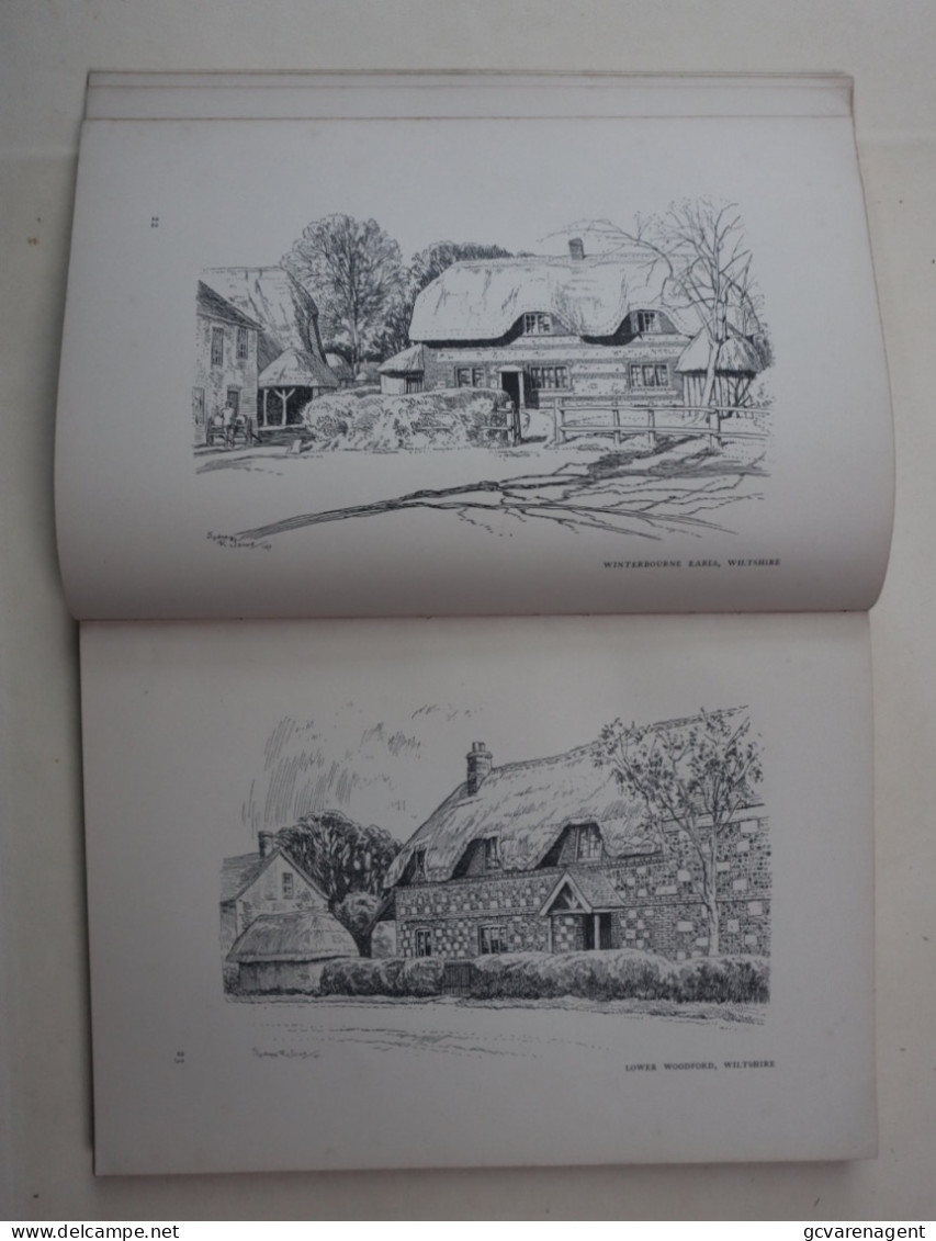 THE VILLAGE HOMES OF ENGLAND THE STUDIO 1912 - 163 PAGES ) BON ETAT - 29 X 21 CM    VOIR SCANS - Architecture/ Design