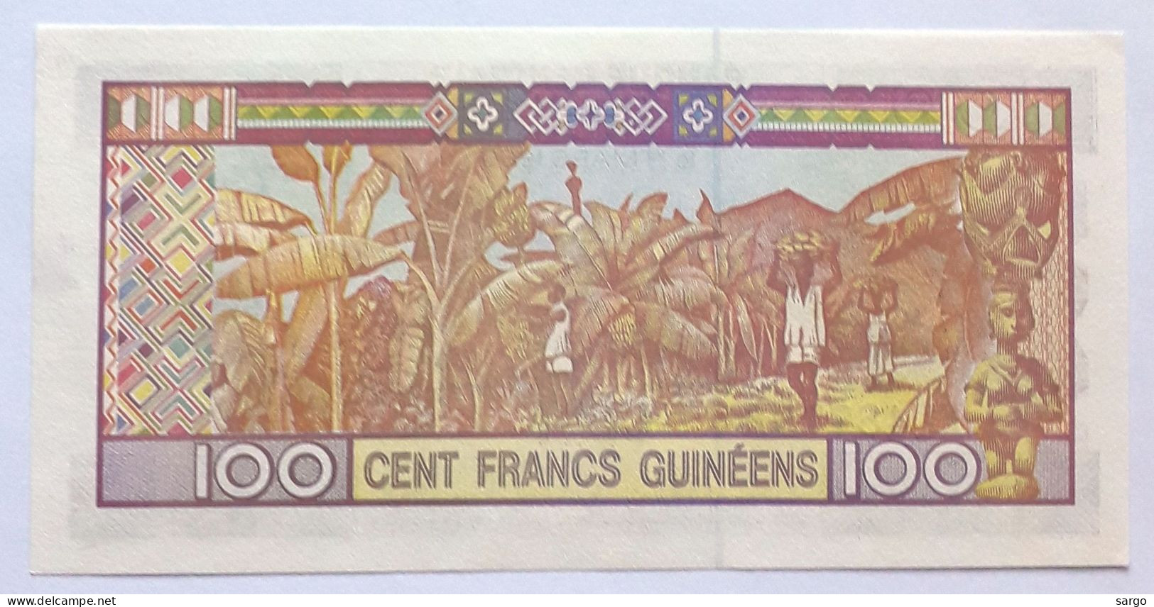 GUINEA - 100 FRANCS - 2012 - UNC - P 35b - BANKNOTES - PAPER MONEY - CARTAMONETA - - Guinea