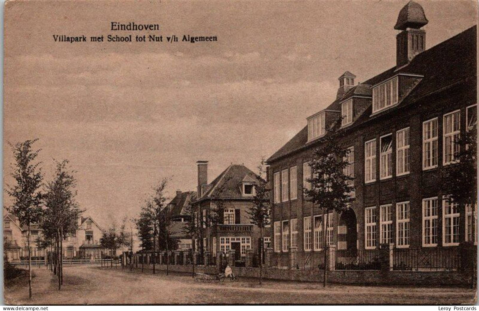 Villapark Met School Tot Nut V/h Algemeen, Eindhoven 1922 (NB) - Eindhoven