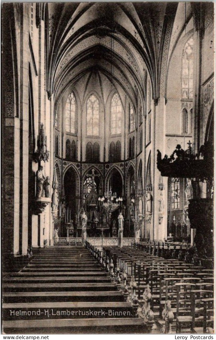 H. Lambertuskerk (Binnen), Helmond 1908 (NB) - Helmond