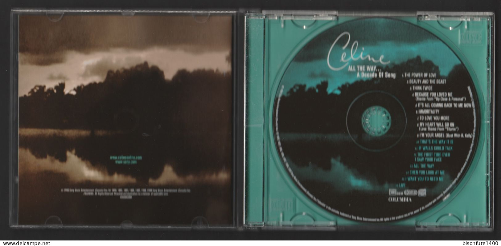 Album CD Céline DION : "All The Way" De 1999 Avec 16 Titres (Voir Photos) - Altri - Inglese