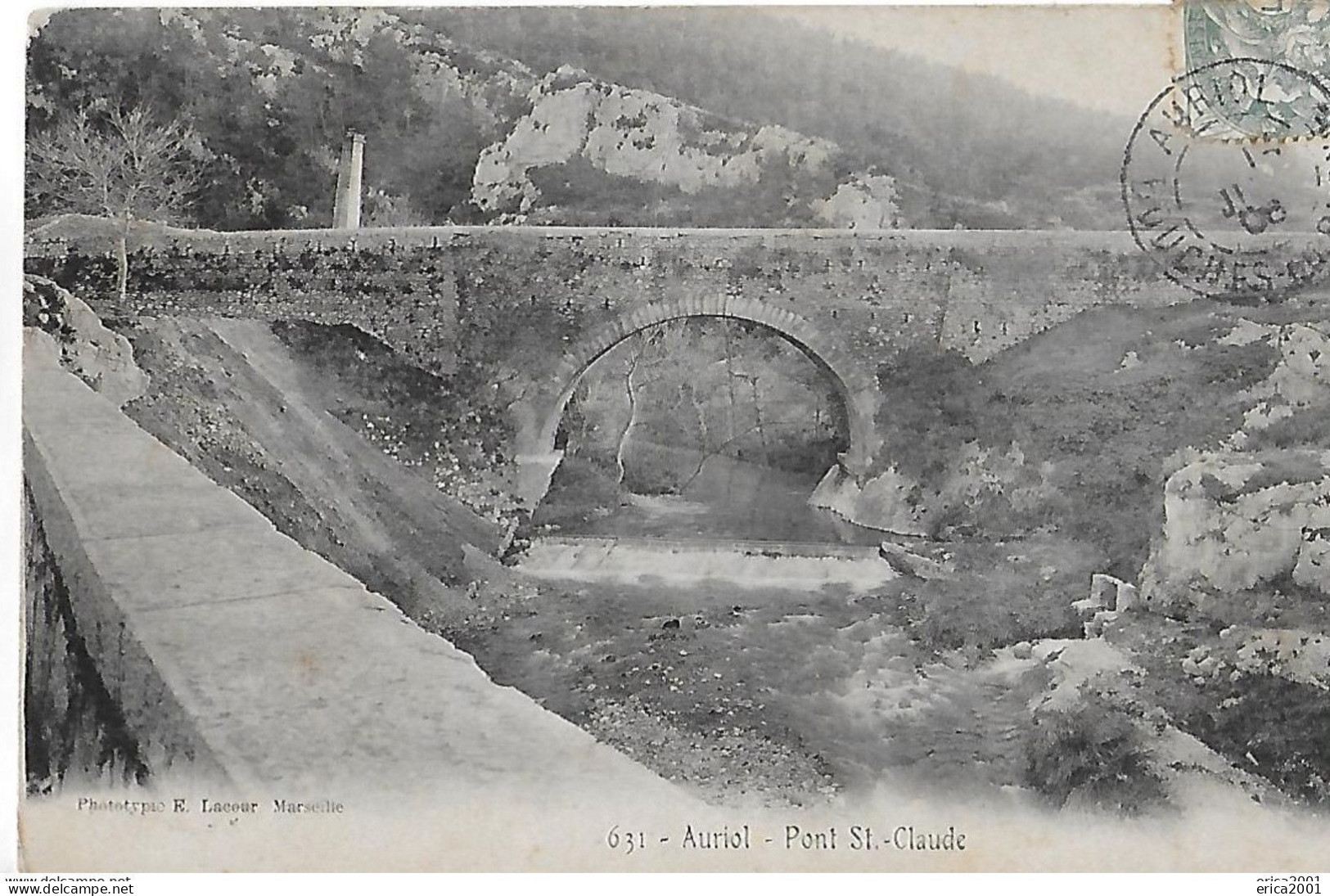 Auriol. Le Pont Saint Claude. - Auriol