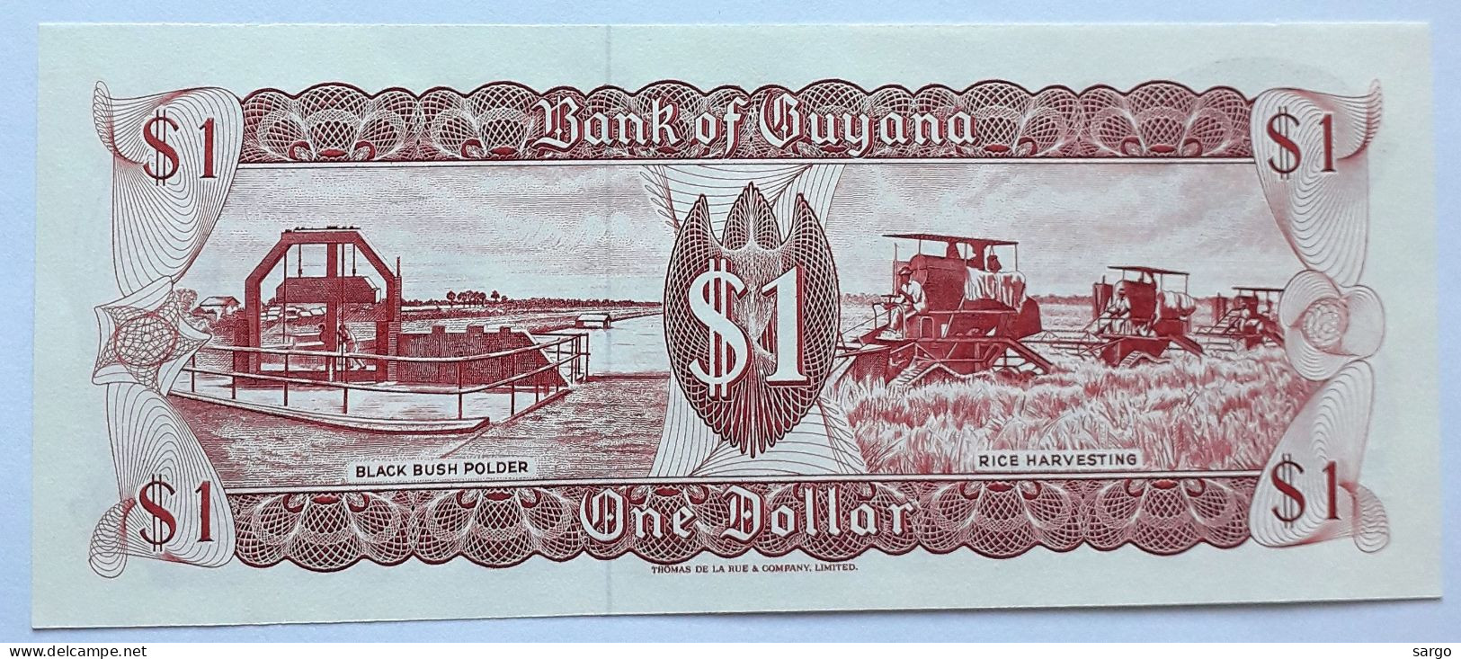 GUYANA - 1 DOLLAR  - 1992 - UNC - P 21 - BANKNOTES - PAPER MONEY - CARTAMONETA - - Guyana