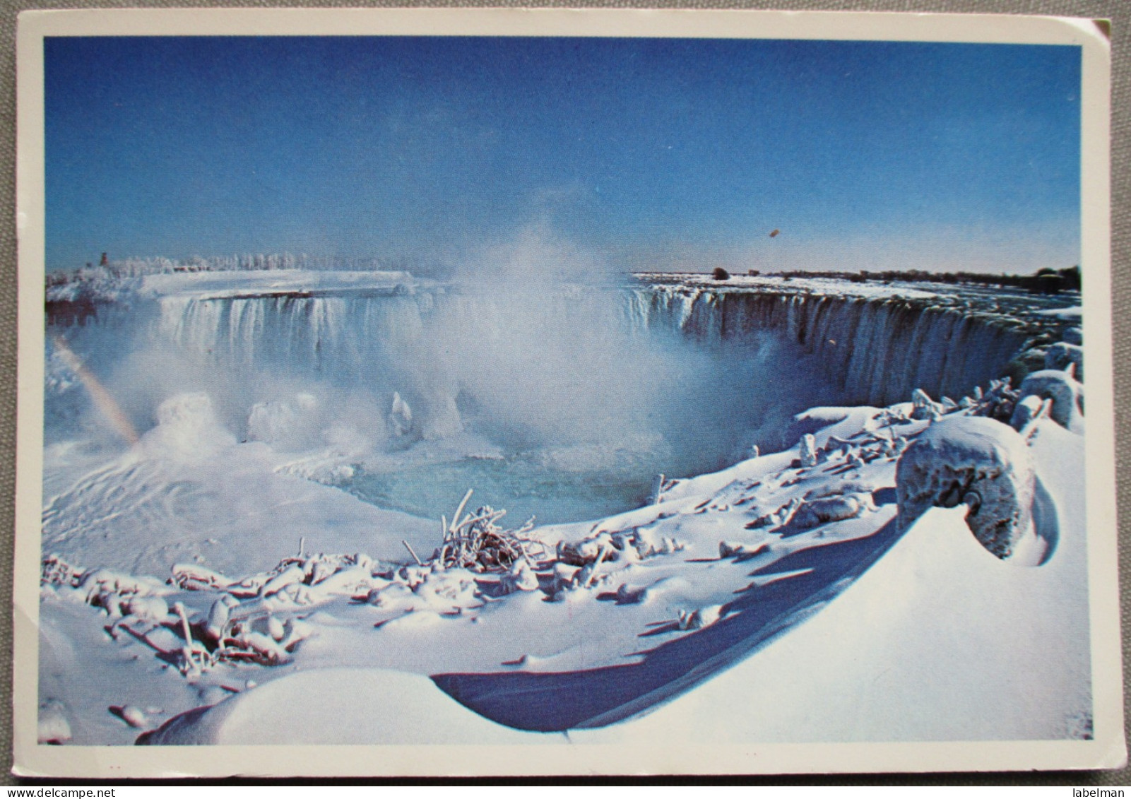 CANADA ONTARIO NIAGARA FALLS HORSESHOE ICE GRIP KARTE CARD POSTKARTE ANSICHTSKARTE CARTOLINA POSTCARD CARTE POSTALE - Huntsville