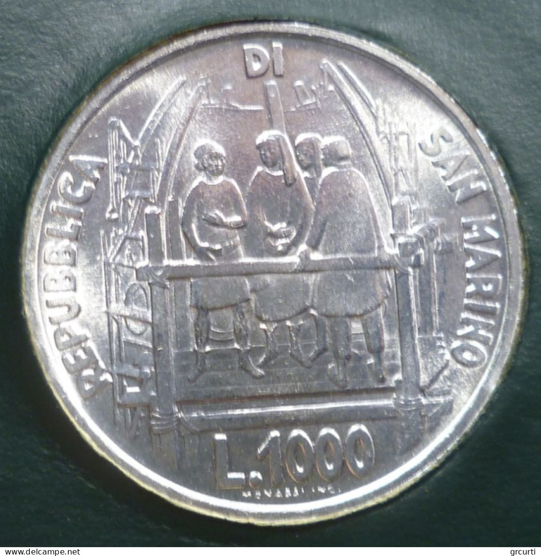 San Marino - 500 e 1.000 Lire 1975÷89 - 6 monete - Gig. 184÷185 - KM# 48-59-72-85-98-112